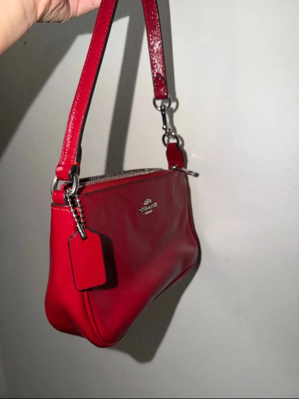 Coach bright red